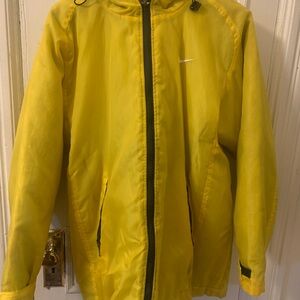 Nike  adult Yellow Raincoat